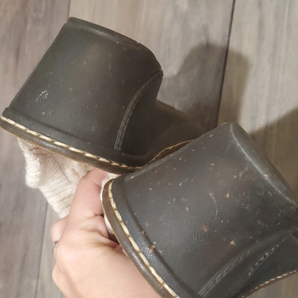 UGG Australia Gael Mules Clogs Chestnut Suede SN/1934 US 9 shoes - Picture 7 of 13